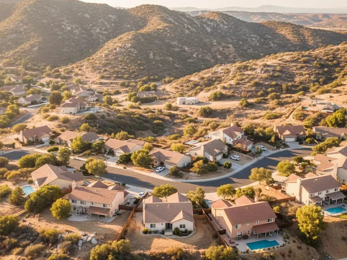 East County San Diego County neighborhood near Santee